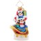 Christopher Radko Christopher Radko Silliest Sleigh Ride Gem Glass Christmas Ornament 1021405